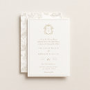 Search for crest wedding invitations Modern