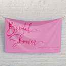 Search for hot pink banners Bridal shower