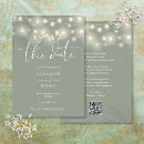 Search for qr code wedding save the dates Sage green