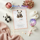 Search for bear cub invitations Pink bow