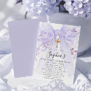 Search for purple rose invitations Girl