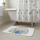 Search for peacock bath mats Floral