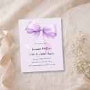 Search for purple 13th invitations Lavender