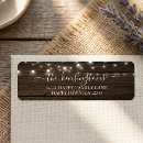 Search for farm wedding return address labels Country