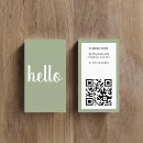 Search for khaki business cards Modern