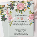 Search for eighty five years old invitations For her