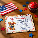 Search for patriotic 1st birthday invitations Boy