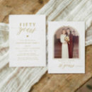 Search for simple 50th wedding anniversary invitations Calligraphy