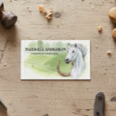 Search for equestrian business cards Watercolor