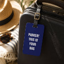 Search for funny luggage tags Minimalist