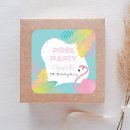 Search for pink beach stickers Pool party birthday