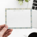 Search for cute note cards Plaid
