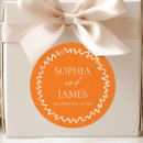 Search for citrus wedding stickers Minimal minimalist
