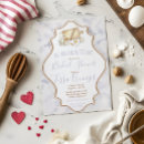 Search for baking bridal shower invitations Modern