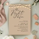 Search for formal dinner invitations The night before