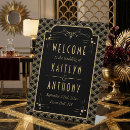 Search for gatsby signs Black and gold