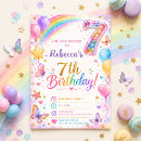 Search for rainbow glitter invitations Sparkle