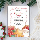 Search for cookie exchange invitations Festive