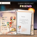 Search for wine lover birthday cards Wine and cheese