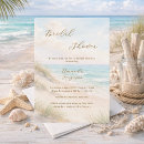 Search for beach bridal shower invitations Summer