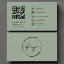 Search for entrepreneur business cards Qr code