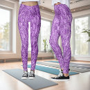 Search for purple glitter leggings Sparkling