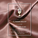 Search for modern first communion invitations Catholic
