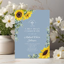 Search for sunflower first communion invitations Cross