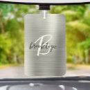Search for initial car air fresheners Silver