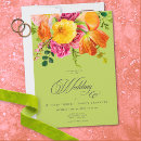 Search for vibrant wedding invitations Garden