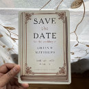 Search for library save the dates Rustic