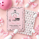 Search for funny bowling invitations Retro