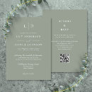 Search for sage green wedding invitations Modern elegant