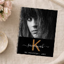 Search for white and gold notebooks Black