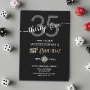 Search for modern 35th birthday invitations Adult birthday party