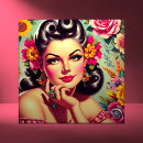 Search for antique portrait tiles Cute