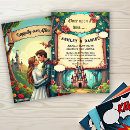 Search for princess wedding invitations Castle