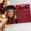 Search for balloons graduation invitations Glitter
