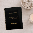 Search for student planners Black and gold
