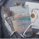 Search for beach sunset wedding invitations Modern