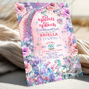 Search for mermaid pool party invitations Rainbow