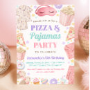 Search for girls pizza party invitations For her