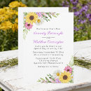 Search for daisy wedding invitations Sunflower