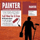 Search for construction standard business cards Painter