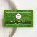 Search for baseball coach business cards Athlete