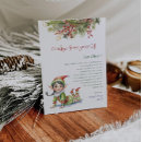 Search for naughty or nice christmas invitations Elf