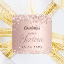 Search for gold sweet 16 stickers Blush pink
