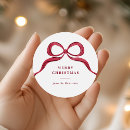 Search for christmas red bow stickers Festive