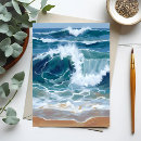 Search for crashing wave postcards Ocean