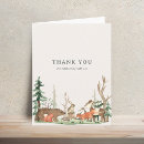 Search for winter baby shower thank you cards Forest